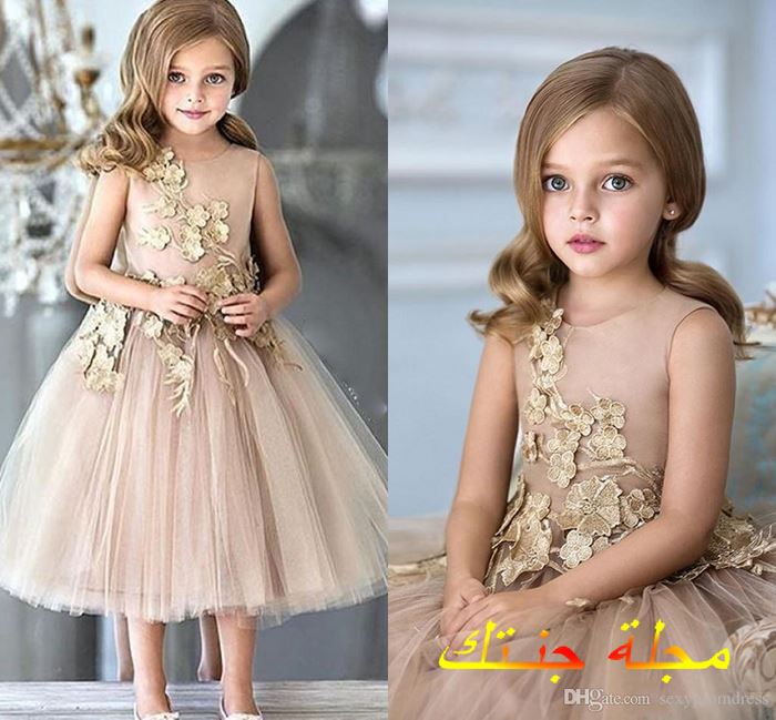 فستان سواريه للاطفال رائع وشيك جداً