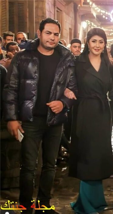 غادة عبدالرازق مع زوجها الاخير هيثم زينتا
