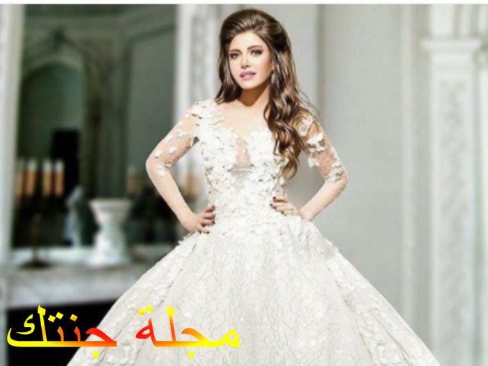 ريهام بفستان زفافها