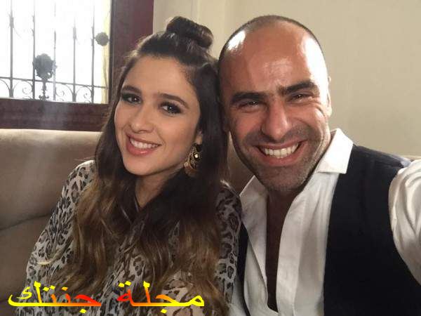 صالح عبد النبي مع ياسمين عبد العزيز في مسلسل هربانة منها