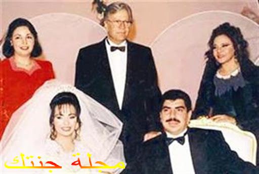 غادة نافع في حفل زفافها